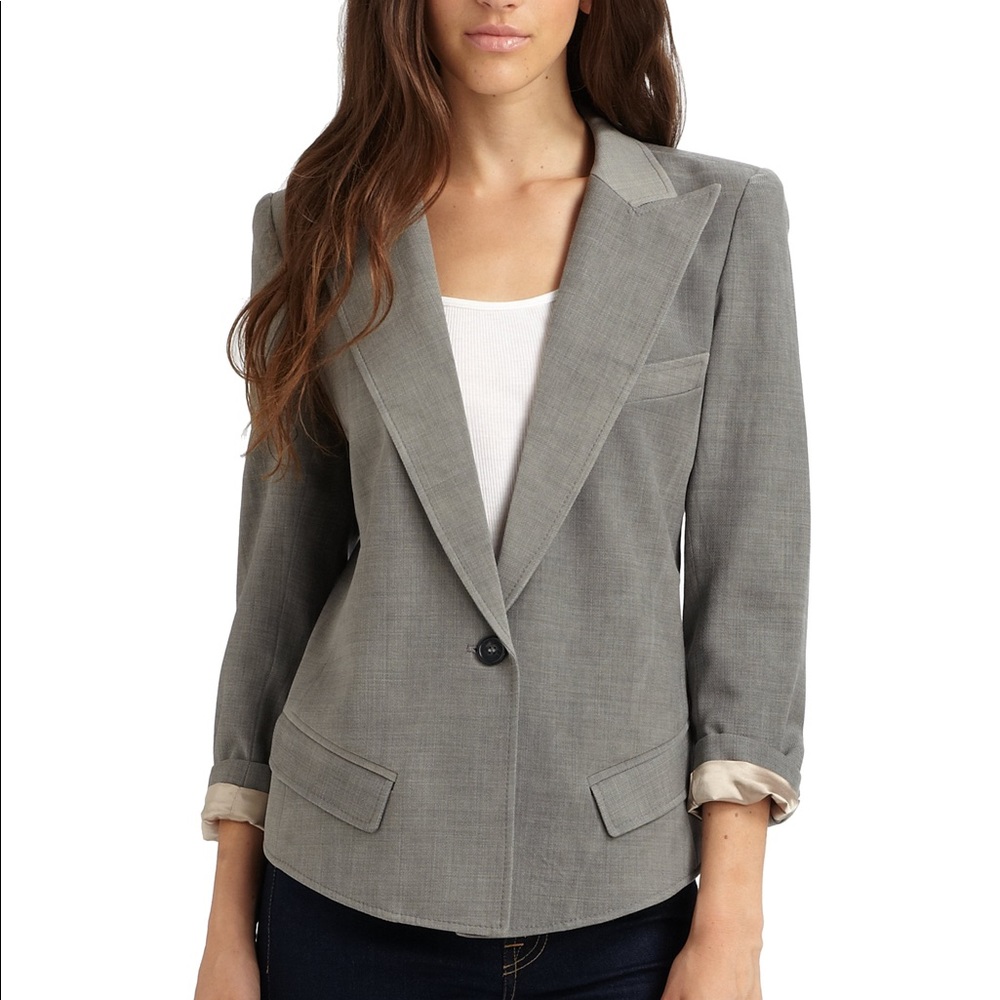Smythe Sharp Shoulder Blazer